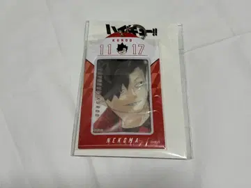 하이큐 쿠로오 테츠로 생일 카드 홀더 [특제 카드 2매 포함]