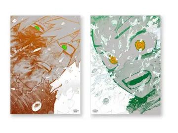 히로아카 원화전 아트 포스터