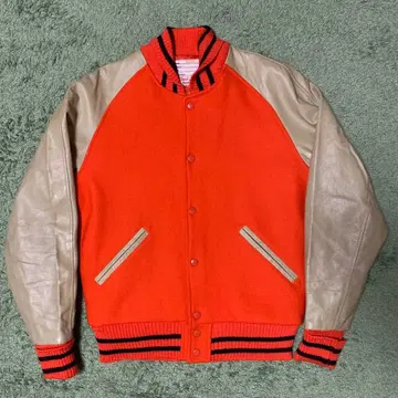 Climb High 바시티 자켓 38 사이즈 오렌지