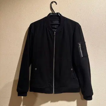 MA-1 킬팅 다운 자켓 블랙