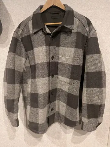 오버 셔츠 자켓 유니클로