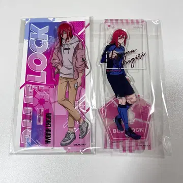 블루 록 아크릴 스탠드 치기리 효마