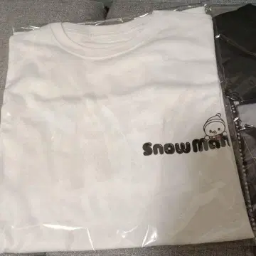 SnowMan Snow World 스타디움 라이브 T셔츠 로고ver