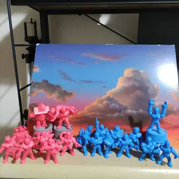 근육맨 지우개 여러 가지 세트