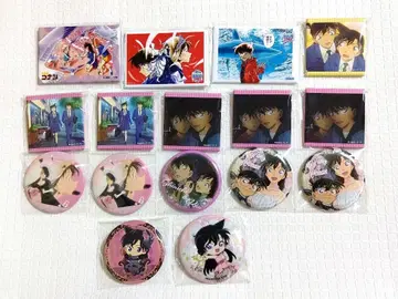 명탐정 코난 캔뱃지 묶음 판매 란 신이치 아이