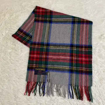 새상품급 트위드밀 TWEEDMILL 울 머플러 스톨