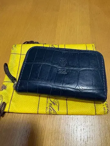 네이비 가죽 코인 케이스 페리시/Felisi 905