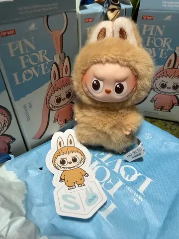 THE MONSTERS 러브 PIN FOR LOVE 봉제 인형 S