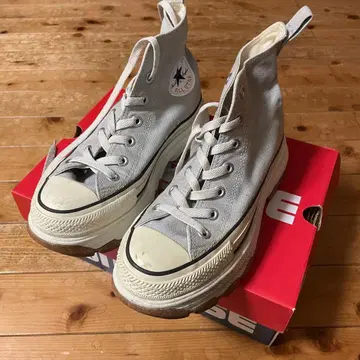 CONVERSE ALL STAR 그레이 하이컷 스니커즈