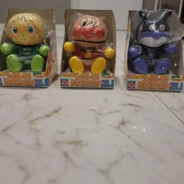 SEGA 호빵맨 포즈 마스코트 3개 세트