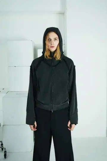 STRONG 005 BROKEN HOODIE (GREY) M Ours