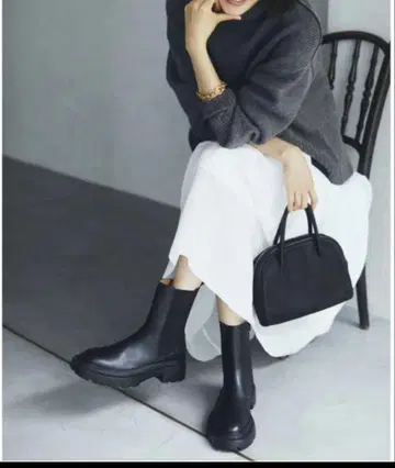 suadeo 사이드 고어 부츠 M 새상품급