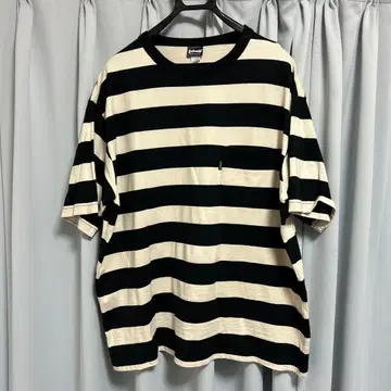 Schott 보더 T셔츠 XX-LARGE