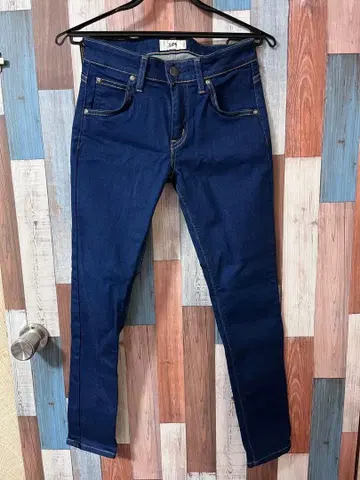 [ Lee ] 리 스트레이트 데님 팬츠 청바지 블루 일본제