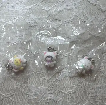 산리오 포근 스노우 포차코 폼폼푸딩 쿠로미 덤 포함