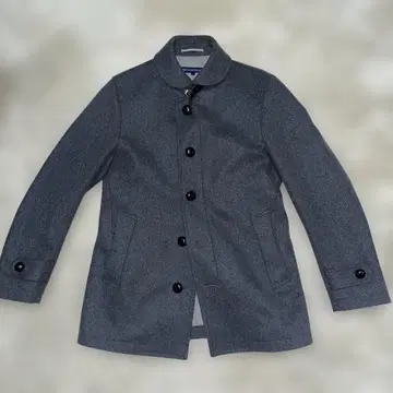 그린 레이블 릴랙싱 그레이 피 코트 S