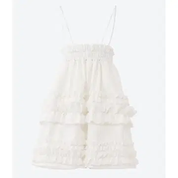 HOLIDAY 화이트 프릴 숏팬츠