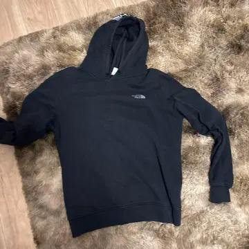 THE NORTH FACE 블랙 후드 부착 후드티