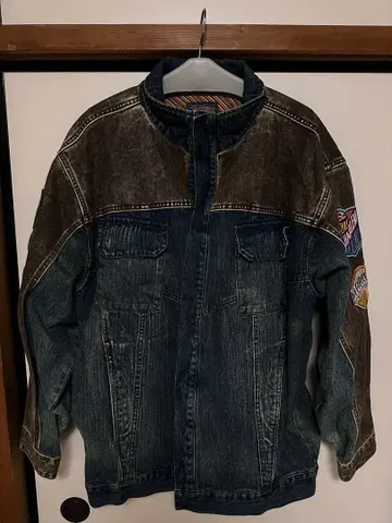 [ 레어 ] Platinum Fubu Harlem 데님 자켓