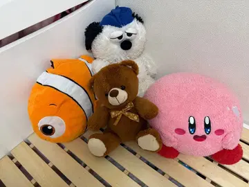 커비 니모 곰 봉제 인형 세트