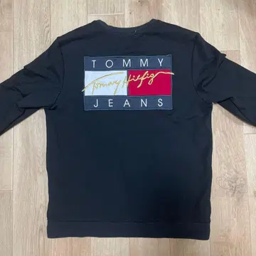타미힐피거 tommy hilfiger 트레이닝복 상의 자수