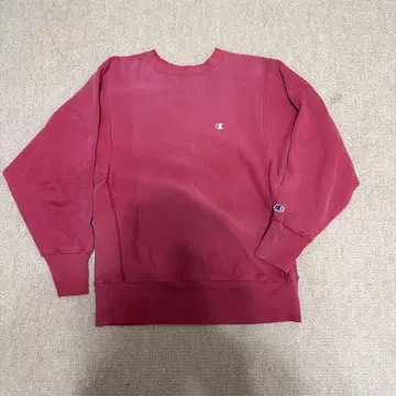 Champion 리버스 위브 90s 페이드 빨간색