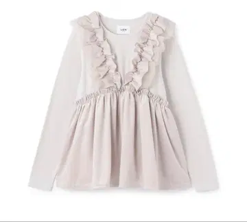 도킹 프릴 튜닉