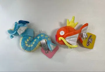 포켓몬 fit 코이킹 갸라도스 2점 봉제 인형