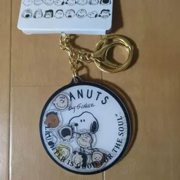 PEANUTS 스누피 바스락 참 서클 키링