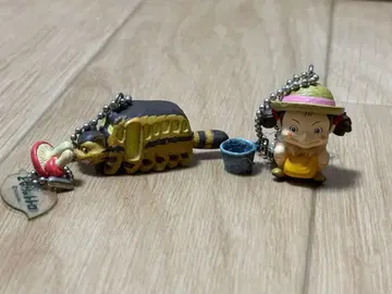 지브리 이웃집 토토로 메이 고양이 버스 키링 레트로