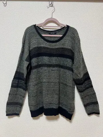 pas de calais 스트라이프 니트 스웨터 38