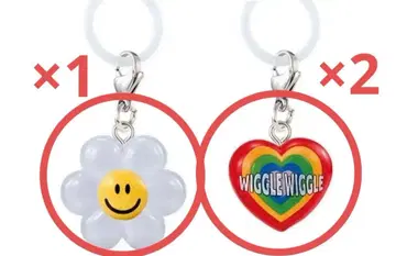 wiggle wiggle 메지루시 액세서리 세트 위글위글 레어