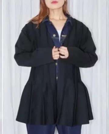 ODAKHA 블랙 긴팔 가디건 니트 자켓