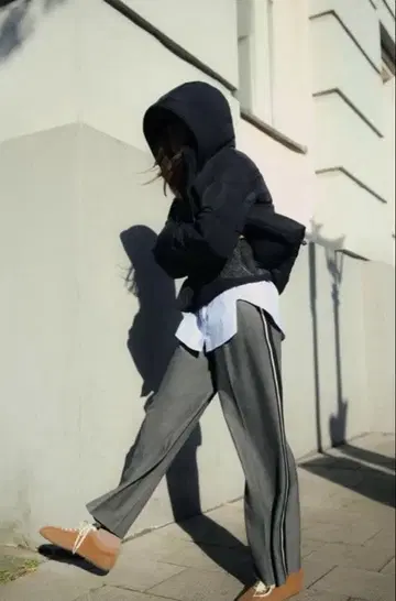 ZARA 자라 워터 윈드 프로텍션 숏 퍼프 아노락