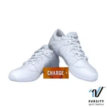 Varsity CHARGE 치어 리딩 신발 화이트 23.5cm