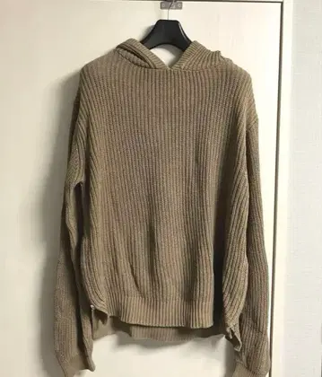 론 헤르만 RHC 베이지 후드 니트