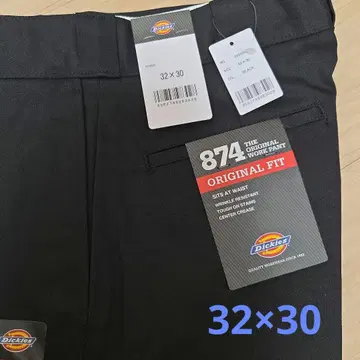 [ 미사용 새상품 ] 디키즈 874 32x30 워크 팬츠 BLACK