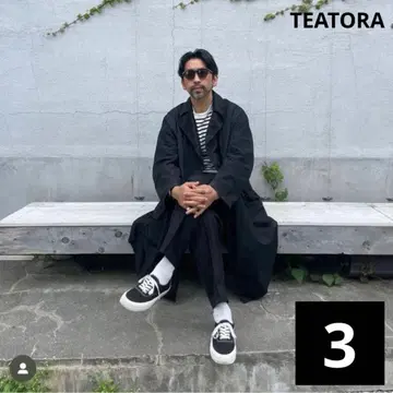 TEATORA/DEVICE COAT packable /블랙/사이즈 3/