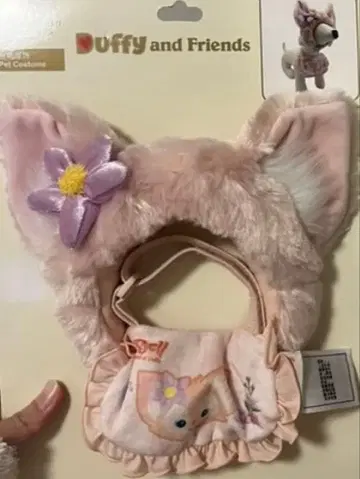 리나벨 반려동물 코스튬 머리띠 강아지고양이 상하이 디즈니