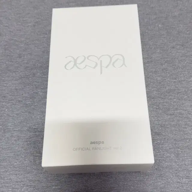 에스파 응원봉 ver2 미개봉(특전 포함)