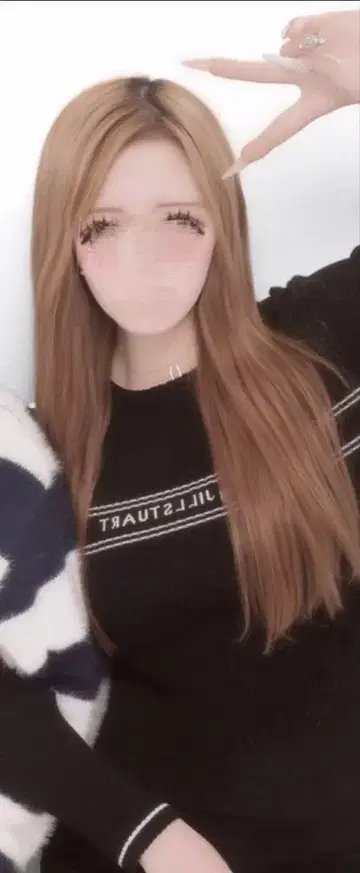 JILL by JILL STUART 로고 니트