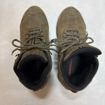 MERRELL 하이컷 등산화 브라운