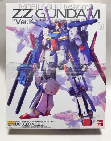 MG 1/100 ZZ 건담 Ver.Ka (건담 프라모델)