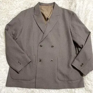 GU 테일러드 자켓 더블 하운드투스 XL