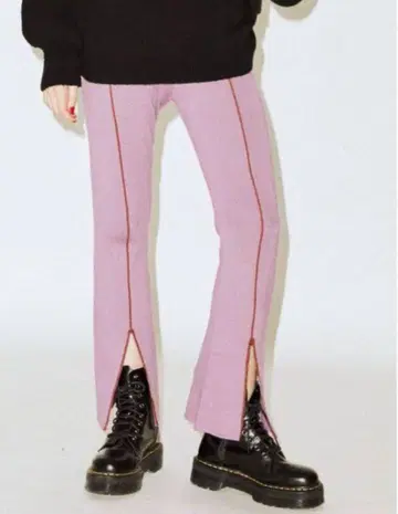 [ 새상품 ] jouetie 쥬에티 헴슬릿 니트 팬츠