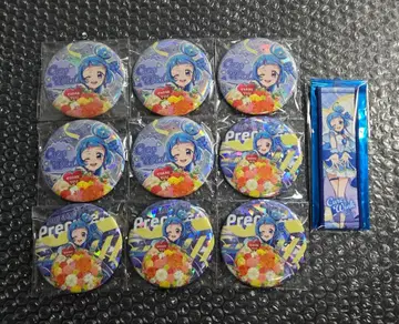 키미프리 드리스트 큐어 잉크 홀로그램 캔뱃지 키링