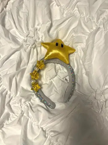 USJ 유니버셜 마리오 브라더스 스타 머리띠