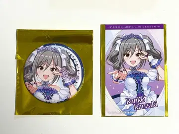 카미사키 란코 캔뱃지&브로마이드