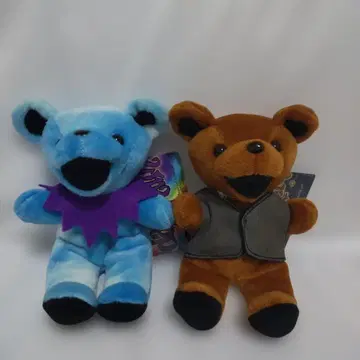 Grateful Dead Bean Bear 2개 세트