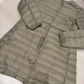 미사용 warmdown 심리스 다운 여성용 M 그레이